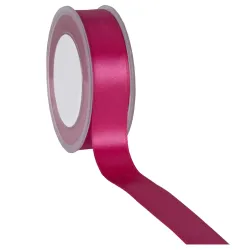 Double Faced Satin Ribbon; Fuchsia